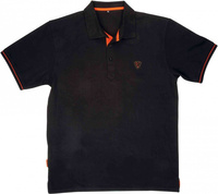 Fox Koszulka Polo BLACK ORANGE POLO SHIRT XL