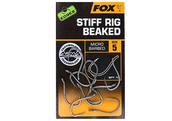 FOX Edges Haczyki Stiff Rig Beaked roz. 5