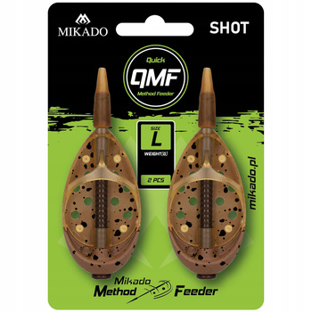 Mikado Koszyk Method Feeder Shot Q.M.F. L 30g 2szt