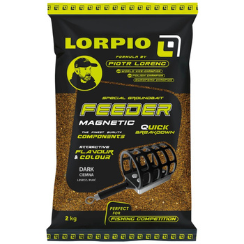 Lorpio Zanęta Feeder Magnetic 2kg Dark