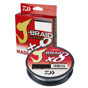 Daiwa Plecionka J-Braid X8 Grand 0,16mm 135m Gray-Light