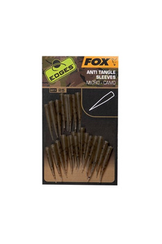 FOX Edges Camo Micro Anti Tangle Sleeves Nasadki Antysplątaniowe