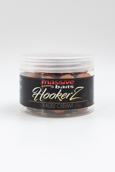 Massive Baits Kulki Haczykowe Hookerz 18mm 300ml Milky Cream