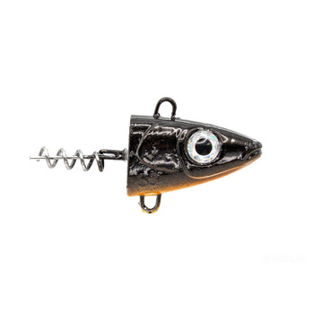 FishB Główka Vertical Pelagic Jig Head 45g Black Wkrętka