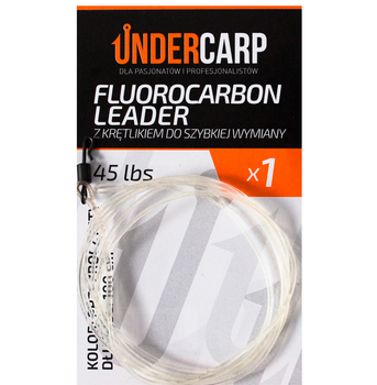 UnderCarp Fluorocarbon Leader 45 lbs 100 cm 