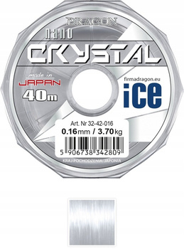 Dragon Żyłka Podlodowa NANO CRYSTAL ICE 0,18mm 40m