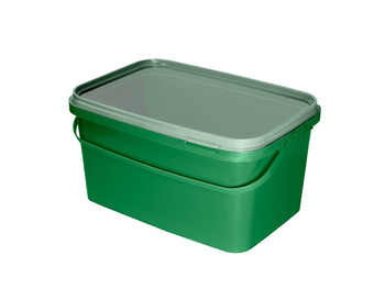 Delphin Wiadro Kwadratowe z Pokrywką CLASSA 5L