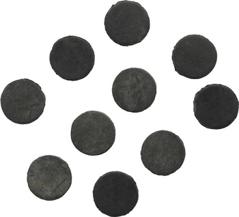 Black Cat Stopery Gumowe Bait Stop Sumowe 10szt 15mm