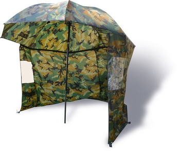 Zebco parasol wędkarski z bokami Camu 2,20m
