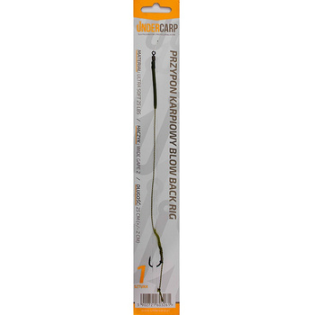 UnderCarp Przypon karpiowy Blow Back Rig rozmiar 2