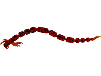 Westin BloodTeez Worm 7,5cm 1g Bloodworm UV 6szt.