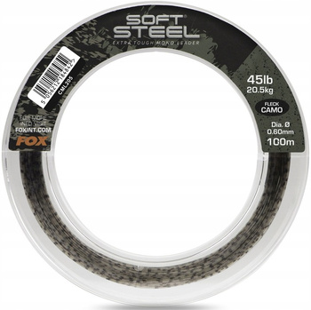 FOX ŻYŁKA STRZAŁOWA SOFT STEEL FLECK CAMO 0,70mm 80m