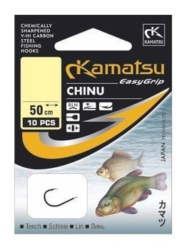 Kamatsu Chinu Lin Haczyki z Przyponem r.8 10szt