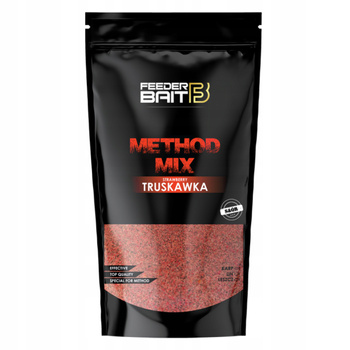 Feeder Bait Method Mix Truskawka 800g