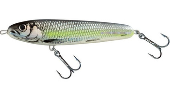 Salmo Wobler SWEEPER 10cm 19g Silver Chartreuse Shad Tonący