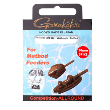 Gamakatsu Haczyki z przyponem Allround roz. 6