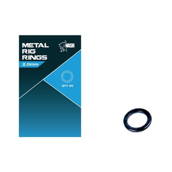 Nash Pierścienie Metal Rig Rings 2,0mm