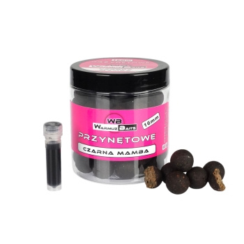Warmuz Baits Kulki Przynętowe 16mm + dopalacz Czarna Mamba
