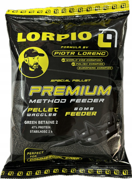 Lorpio Pellet 2mm Green Betaine 700g