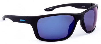 Shimano Okulary Polaryzacyjne Sunglass Matte Black Blue Mirror