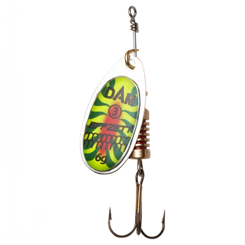 DAM Effzett Błystka Obrotowa STANDARD SPINNER 3 6g Fireshark