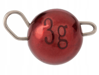 Mikado Czeburaszka Wolframowa Jaws czerwona 4g 3szt.