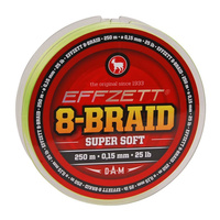DAM EFFZETT Plecionka 8-BRAID SUPER SOFT 0,15mm 125m