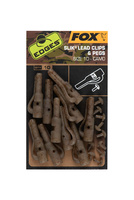 Fox EDGES Camo Slik Lead Clip & Pegs roz. 10