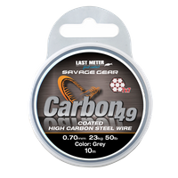 Savage Gear Materiał Linka Carbon 49 0,70mm 10m Grey