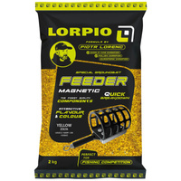 Lorpio Zanęta Feeder Magnetic 2kg Yellow