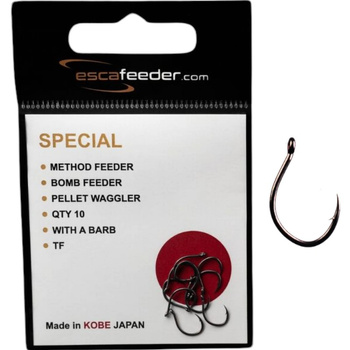 Esca Feeder Haczyki z zadziorem Special roz. 14