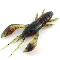 Fishup Real Craw 2" 4,8cm #017 Motor Oil Pepper