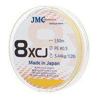 JMC Plecionka Japońska 8XCJ PE 1.0 20lb 150m Żółta