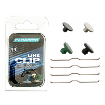 Flagman Klipsy do szpuli Line Clips Set 4szt