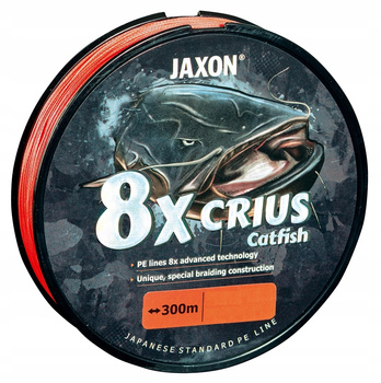 Jaxon Plecionka 8X Crius Catfish Orange 0,50mm 300m