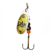 DAM Błystka Effzett Fluo Spinner #4 10g Gold Prisma