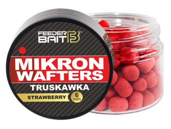 Feeder Bait Wafters Mikron Truskawka 6mm