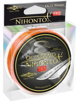 Mikado plecionka NIHONTO OCTA BRAID 150m 0.18mm Pomarańczowa