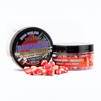 Traper Dumbells Sinking Duo Color Ochotka/Białe robaki