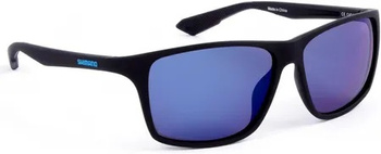 Shimano Okulary Polaryzacyjne Sunglass Matte Black Blue Mirror