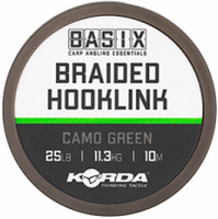 Korda Plecionka Basix Braided Hooklink 18LB 10m Camo