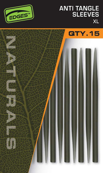 Fox EDGES Naturals Anti Tangle Sleeves XL Nasadki Antysplątaniowe