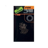 Fox Kółko łącznikowe Kuro Coated Rig Rings 3,2mm