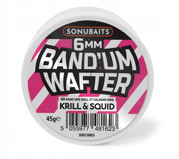 Sonubaits BandUm Wafters 6mm 45g Krill & Squid